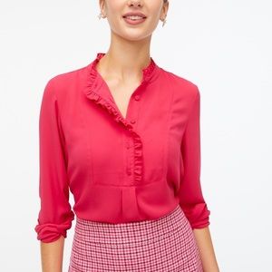 JCrew Long-sleeve top with ruffles
Item BA742